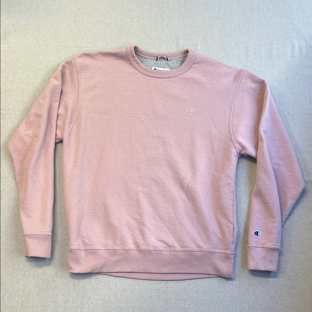 Champion Women’s Light Pink Crewneck Sweater